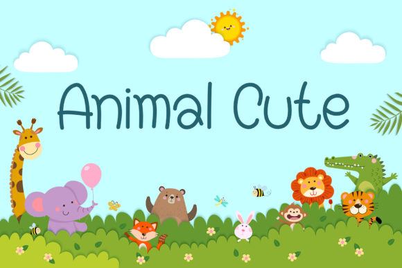 Animal Cute: A Playful Font for Friendly Branding