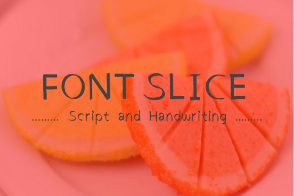 Font Slice: The Minimal Handwritten Font for Modern Projects