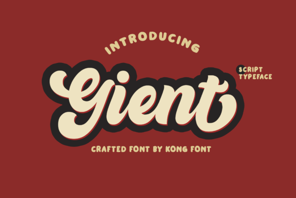 Gient: The Handwritten Font That Feels Like Your Brand’s Handshake