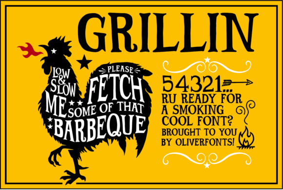 Grillin: A Display Font That Brings Bold Ideas to Life
