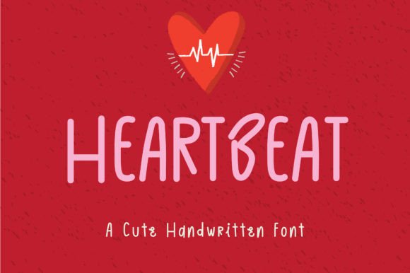Heart Beat Font: A Handwritten Typeface with a Friendly Soul