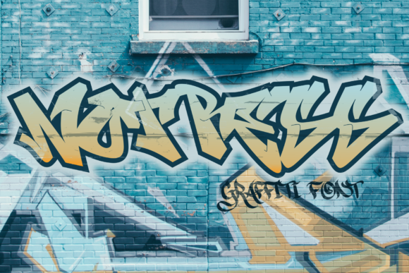 Notress: A Graffiti Font for Bold Streetwear and Logos