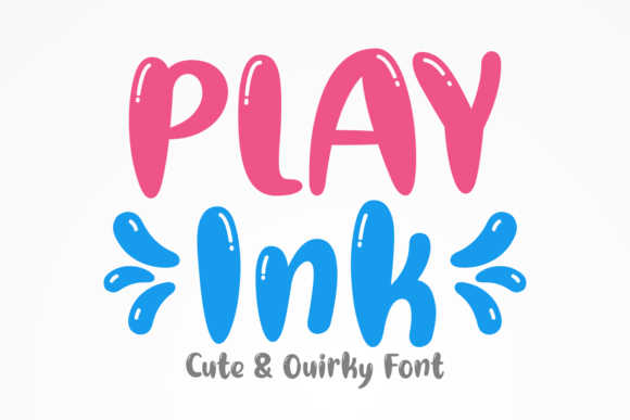 Play Ink: The Bubbly Font That Brings Designs to Life