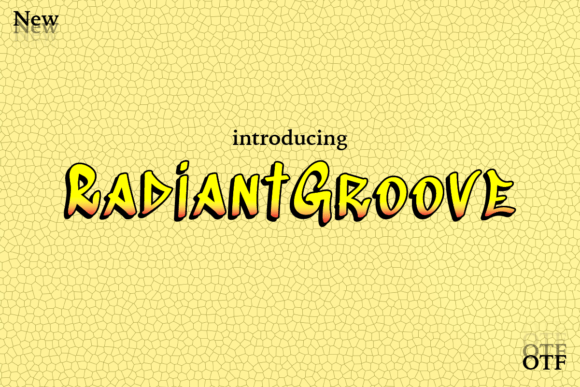 Radiant Groove: A Font That Brings Energy to Your Brand