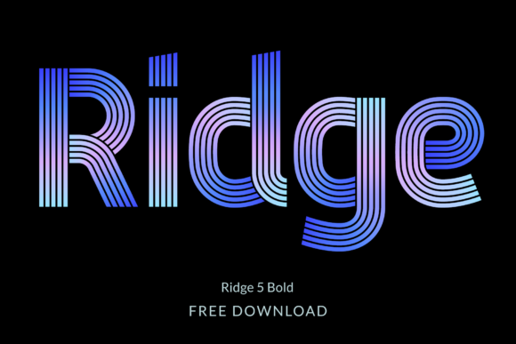 Ridge 5 Bold: A Typeface Built for Modern Branding