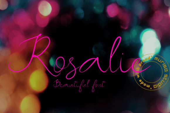 Rosalie Font: A Calligraphic Script for Modern Branding