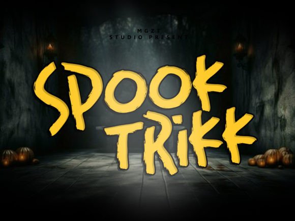 Spook Trikk Font: Adding Playful Fright to Your Designs