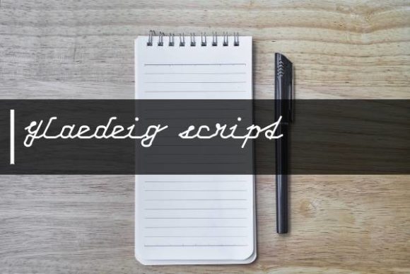 The Handwritten Charm of Glaedeig Script