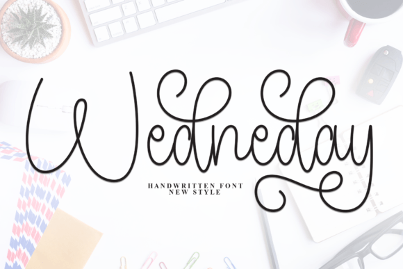 The Wednesday Font: Adding Handwritten Elegance to Your Projects