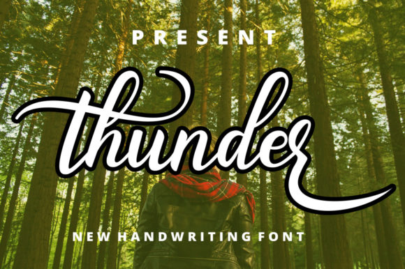 Unleash Your Creative Energy with the Thunder Typeface